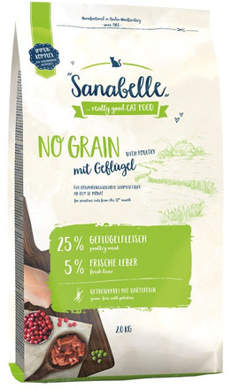 Sanabelle No grain drób 2 kg