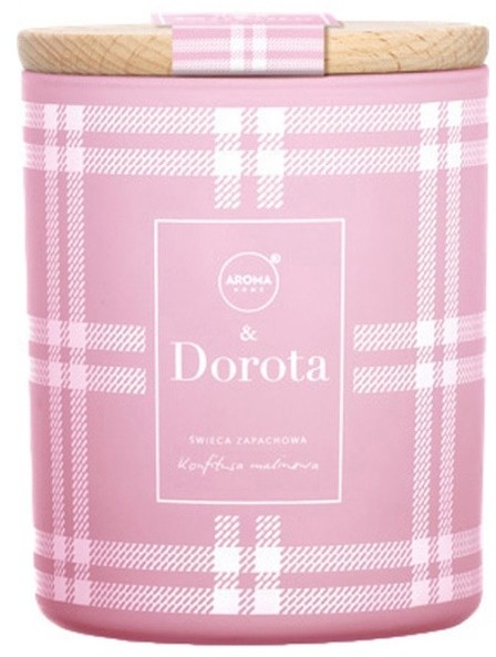 Świeca Aroma Home & Dorota malinowa konfitura 150 g 40887