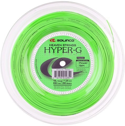 Solinco Naciąg tenisowy Hyper-G (200 m) - green (1920103)