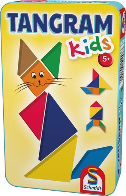 Schmidt Spiele Tangram dla dzieci (w metalowej puszce) 106581