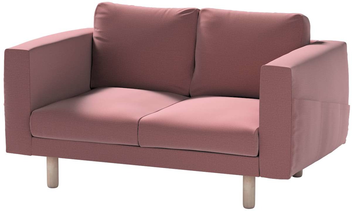 Dekoria pl pl Pokrowiec na sofę Norsborg 2-osobową jasna śliwka welwet 153 x 88 x 85 cm Ingrid 1021-705-38
