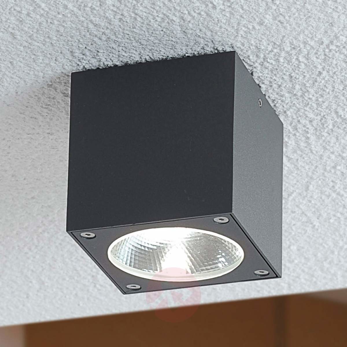 Lampenwelt Zewn LED CORDY w kształcie kostki
