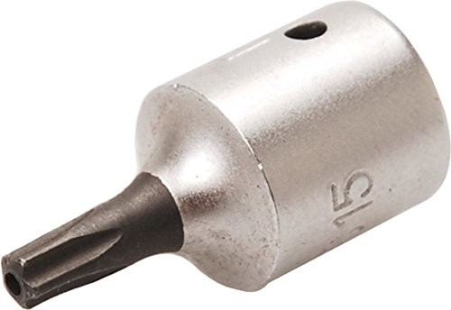 BGS wkładka bit 6,3 MM, 1/4 cala, profil-TS z otworem, TS15, 2355-TS15