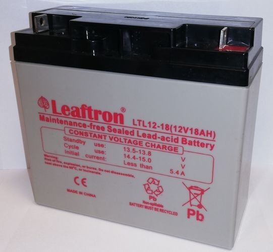 Akumulator żelowy 12V 18Ah Long Life (10l) LTL12-18