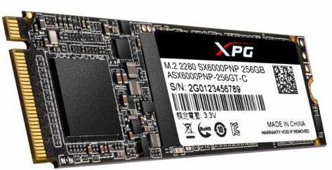 ADATA SX6000 Pro M.2 NVME 256GB PCIe Gen3x4 (ASX6000PNP-256GT-C)