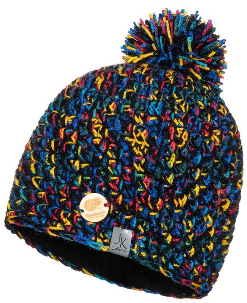 Naturalna czapka zimowa Handmade