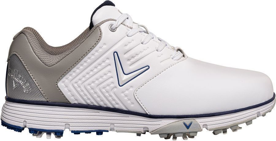 Callaway Chev Mulligan S 2019 Mens Golf Shoes White/Navy