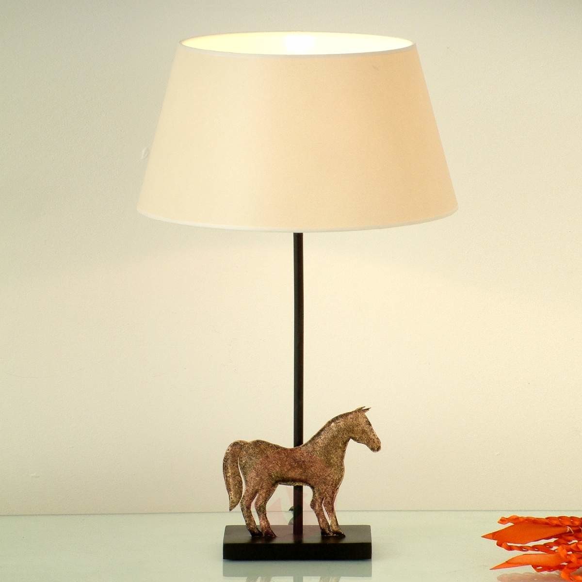 J. Holländer Ozdobna lampa stołowa Solisti Cavallo