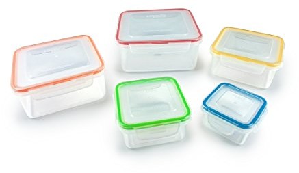 LOCK & LOCK Lock & Lock, plastik, przezroczysty, 17.9 x 17.9 x 9.1 cm HPL980CLQ5