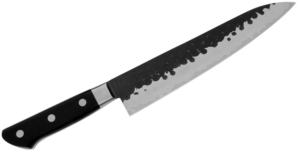 Tojiro Limited 21 Cm Czarny Nóż Szefa Kuchni Ze Stali Nierdzewnej