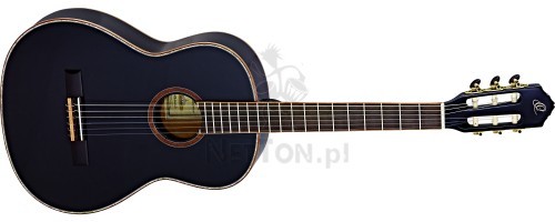 ORTEGA Ortega R221SNBK gitara klasyczna 4/4 cienki gryf) z pokrowcem 2476