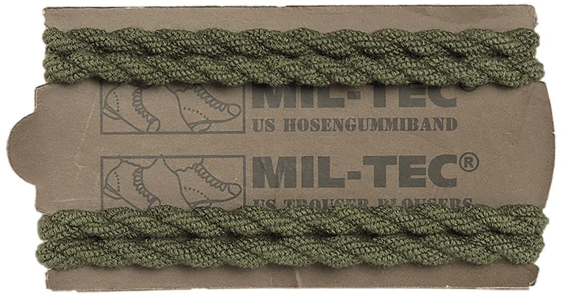 Mil-Tec Paski do trzymania nogawek spodni - Olive - 2 pary (12930001) 12930001