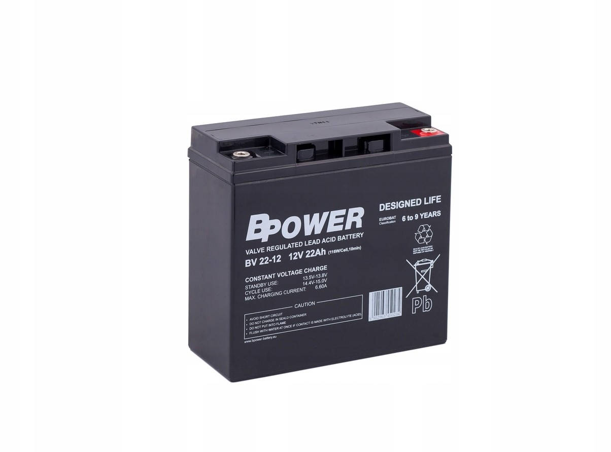 Akumulator 22AH 12V wzamcniany do zasilacza Ups