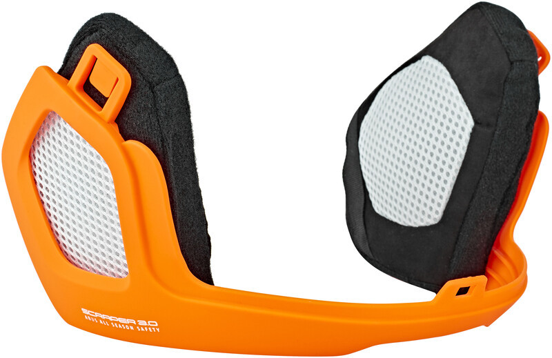 Gymform ABUS ABUS Scraper 3.0 zimowy, signal orange M 2020 Akcesoria do kasków 81810