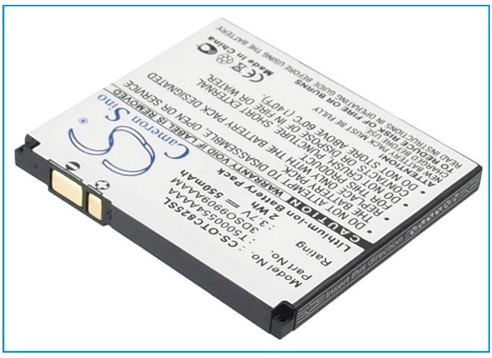 Фото - Акумулятор для мобільного CameronSino Alcatel One Touch C825 / T5000554AAAA 550mAh 2.04Wh Li-Ion 3.7V (Cameron S 