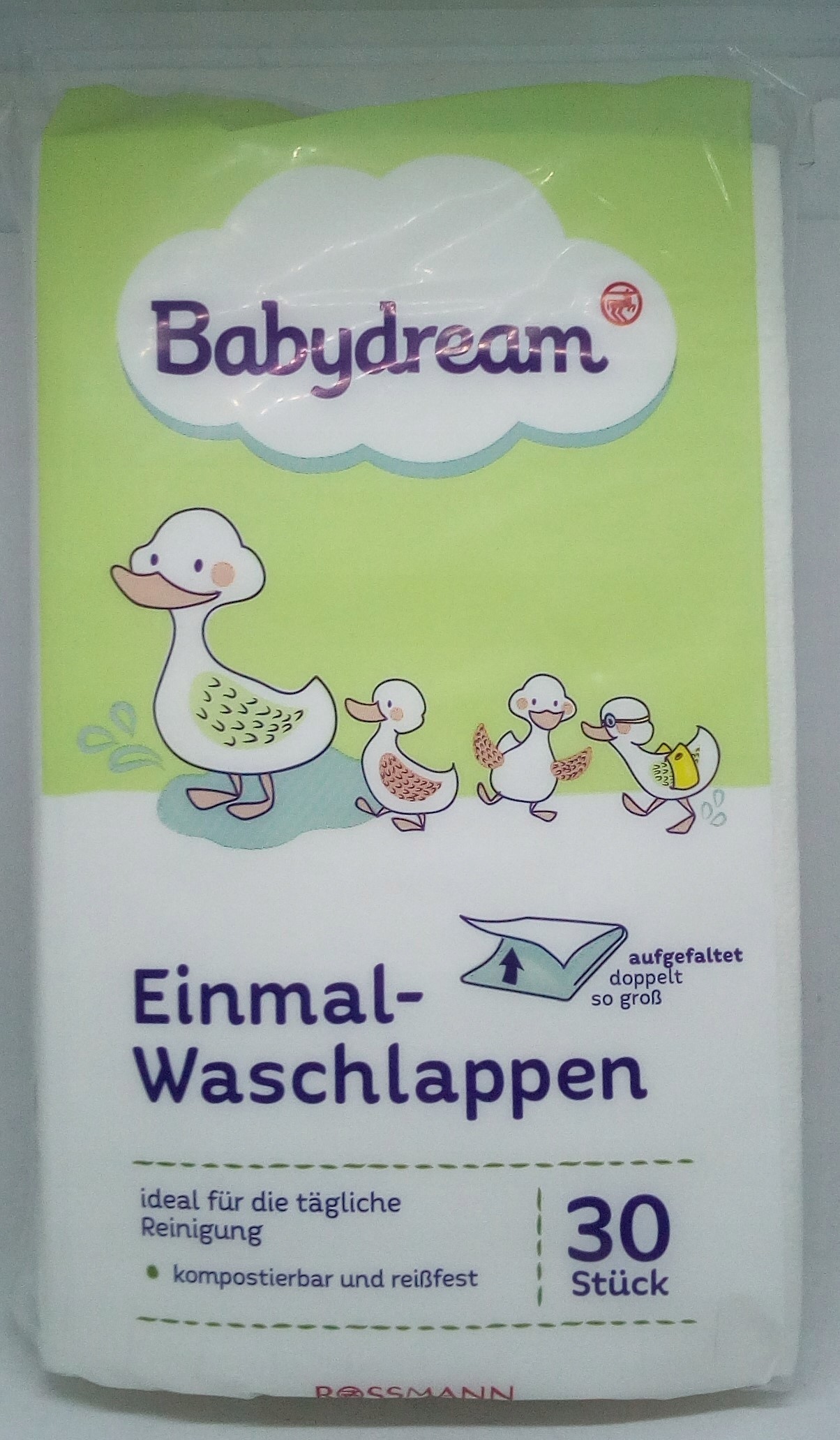 Babydream Einmal-Waschlappen myjka dla dzieci