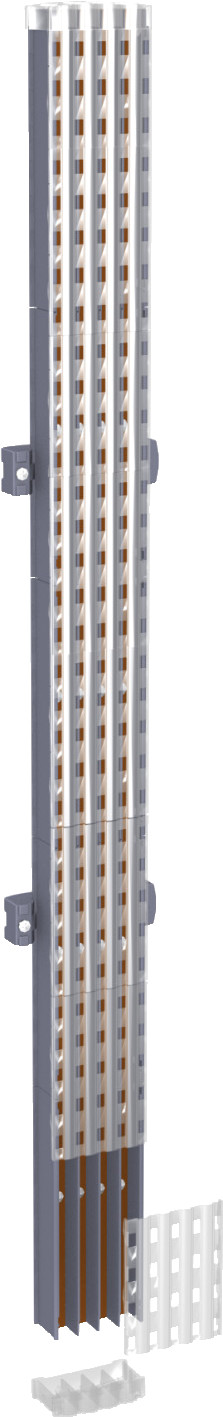 SCHNEIDER Szyny-PowerClip-Linergy-BW-160A-L=1000mm-4P 4121