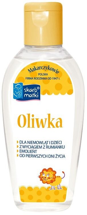 Mackar Oliwka z wyciągiem z rumianku dla niemowląt i dzieci 80ml