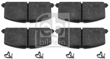 FEBI Zestaw klocków hamulcowych, hamulce tarczowe FEBI 16581