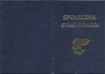 Firma krajewski Legitymacja Społeczna Straż Rybacka [Pu/Os-221h] Pu/Os-221h