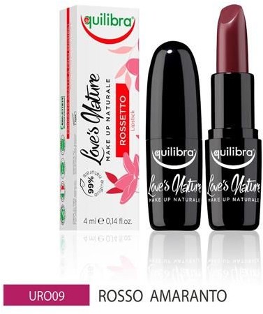 EQUILIBRA EQUILIBRA_Loves Nature Lipstick pomadka do ust Red Amaranth 4ml