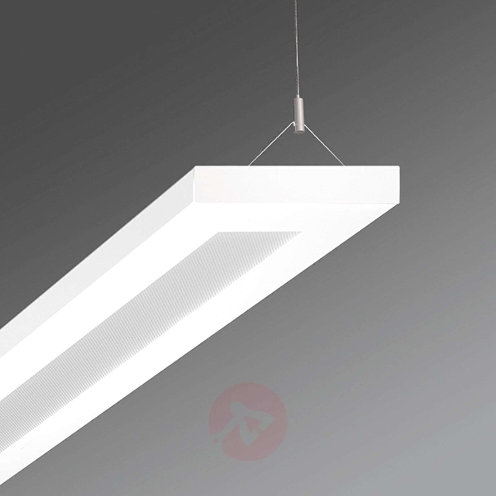 Regiolux Lampa wisząca biurowa Stail mikropryzmat 52W biała