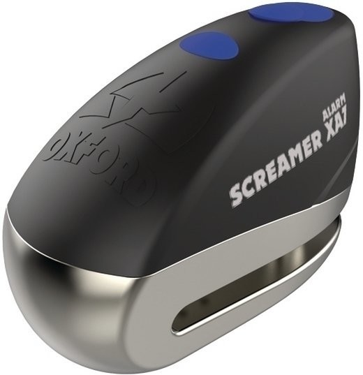 Oxford Oxford Screamer XA7 Alarm Disc Lock Black/Silver
