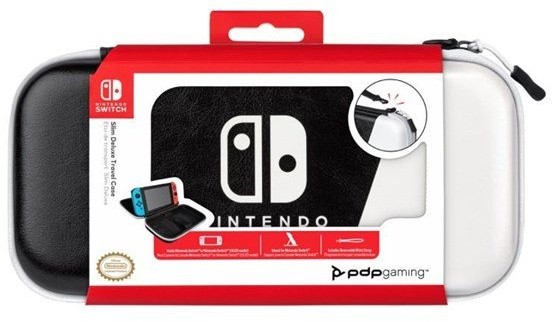 PDP PDP Slim Deluxe Travel Case - Black/White - Torba - Nintendo Switch 500-218-EU-BW