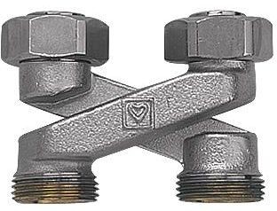 Herz 3000 Przyłącze krzyżakowe w formie "X" G 3/4" 1300434