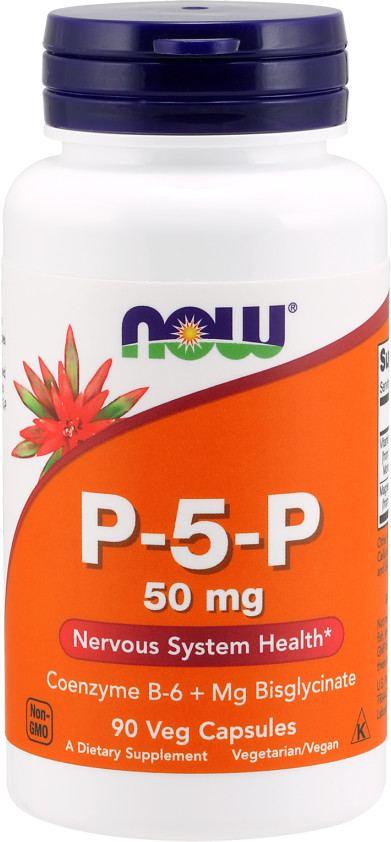 Now Foods Suplement Prozdrowotny P-5-P 50mg 90caps