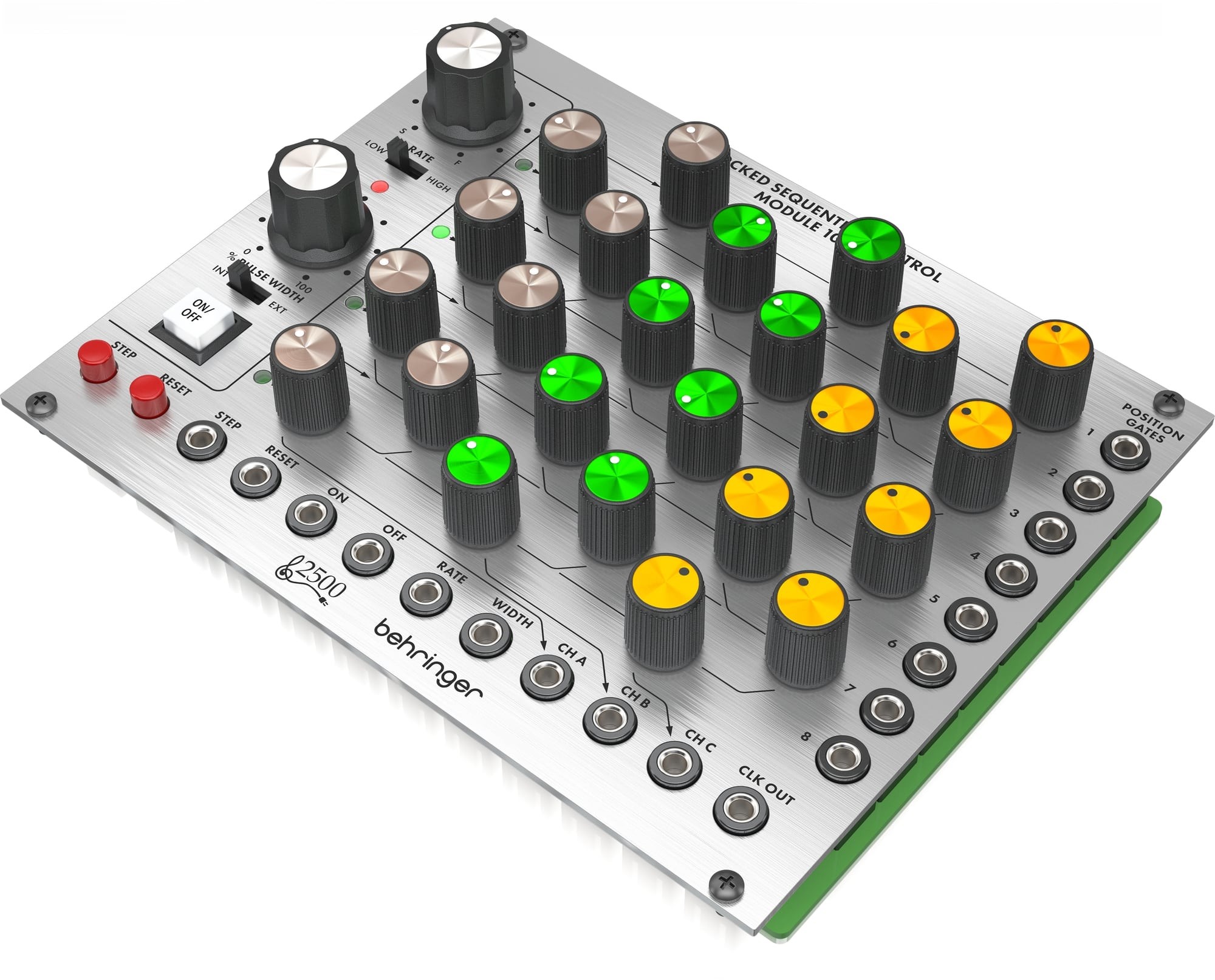 Behringer 1027 CLOCKED SEQUENTIAL CONTRO - Moduł syntezatora modularnego serii 2500 I Expresowa wysyłka I 30 dni na zwrot