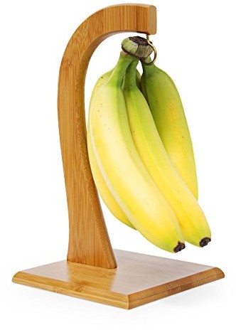 Relaxdays Sheldon bambusowy stojak na banany, 28,5 x 16 x 16 cm 4052025102494