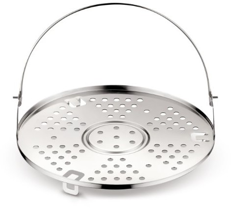 Lagostina akcesoria do szybkowaru grill, ze stali nierdzewnej, średnica 22 cm, pojemność: 3,5/5/6/7/9 litra 010920250500
