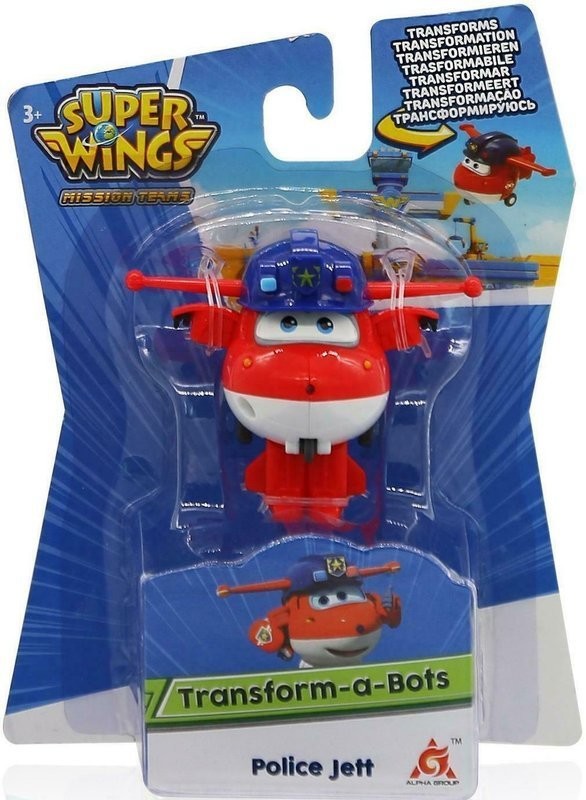 Pozostali Super Wings Figurka Transformująca 5 cm Police Jett EU720000K &&&&&