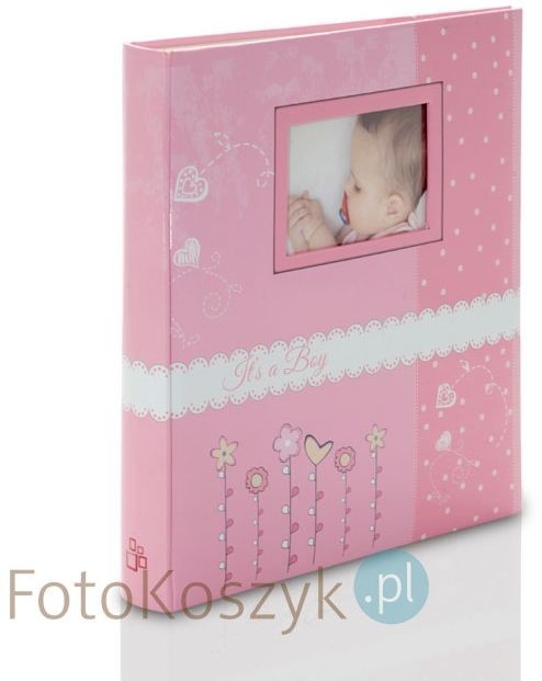 Gedeon Album Bambini różowy XL (tradycyjny 100 kremowych stron)