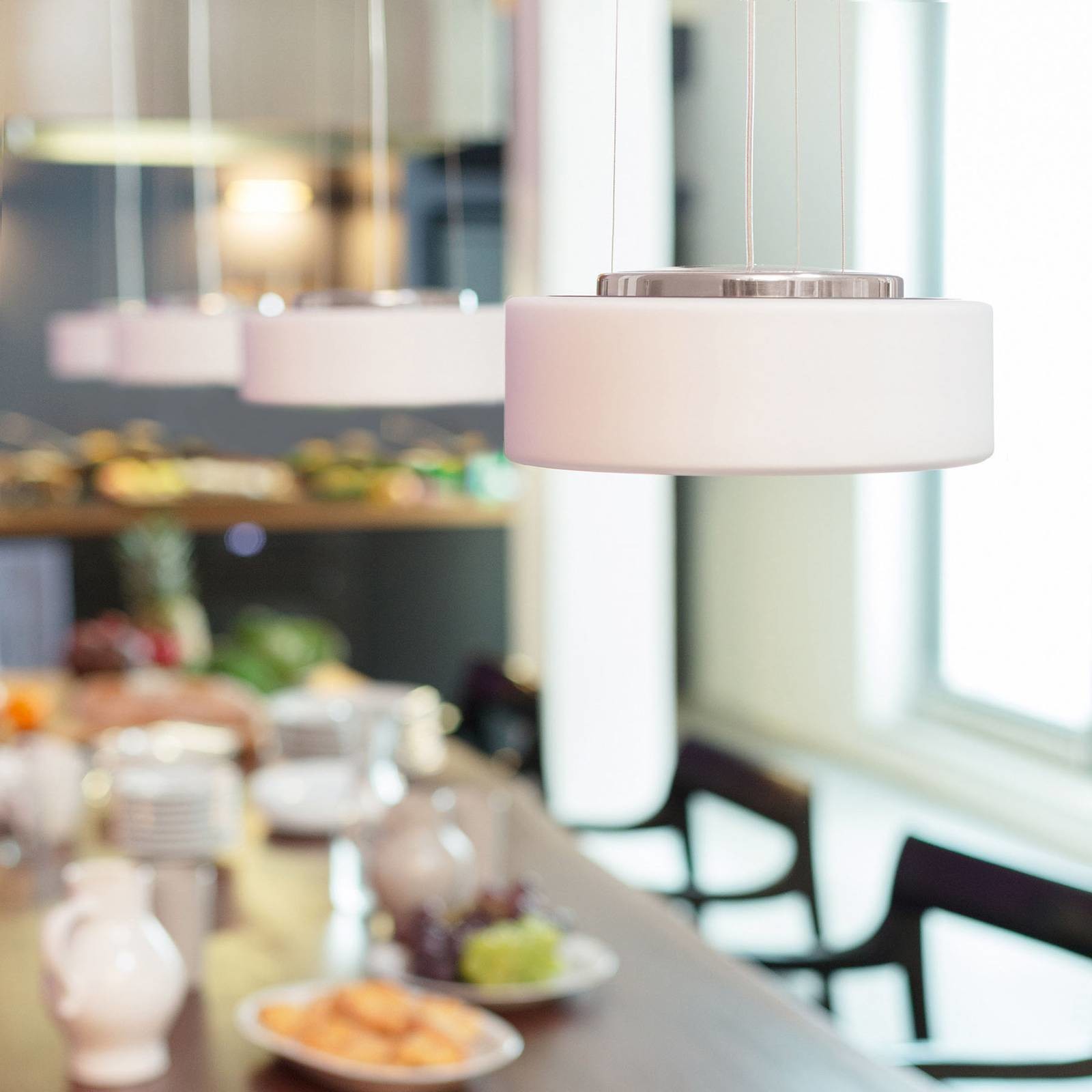 SERIEN LIGHTING serien.lighting Draft M wisząca 927 niebieska