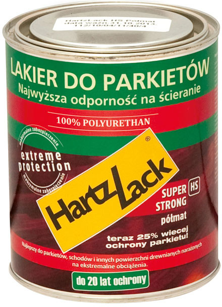 HartzLack Lakier do parkietu Półmat 0 75 l