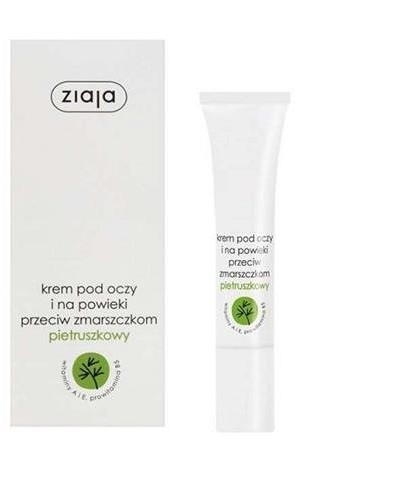 Ziaja Krem przeciwzmarszczkowy pod oczy i na powieki Pietruszka 15ml 54331-uniw