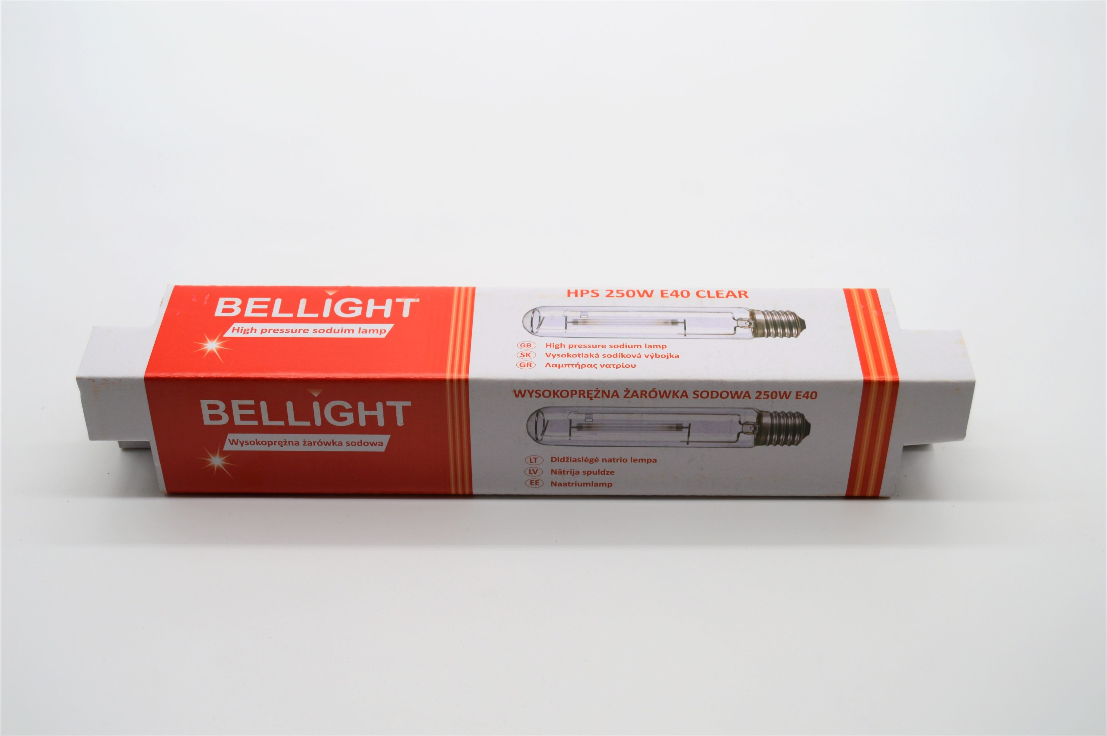 Bellight Żarówka lampa sodowa HPS 250W E40 T46 16452366 16452366