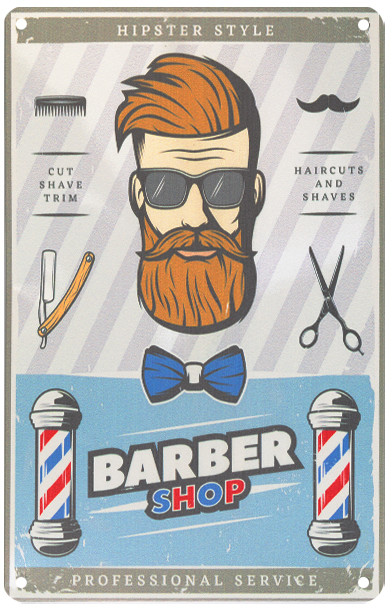 ACTIVESHOP Tablica Ozdobna Barber B057 10003_135243