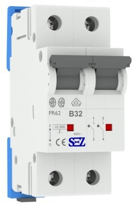 LEGRAND B32A 2P 10kA nadprądowy bezpiecznik 0449