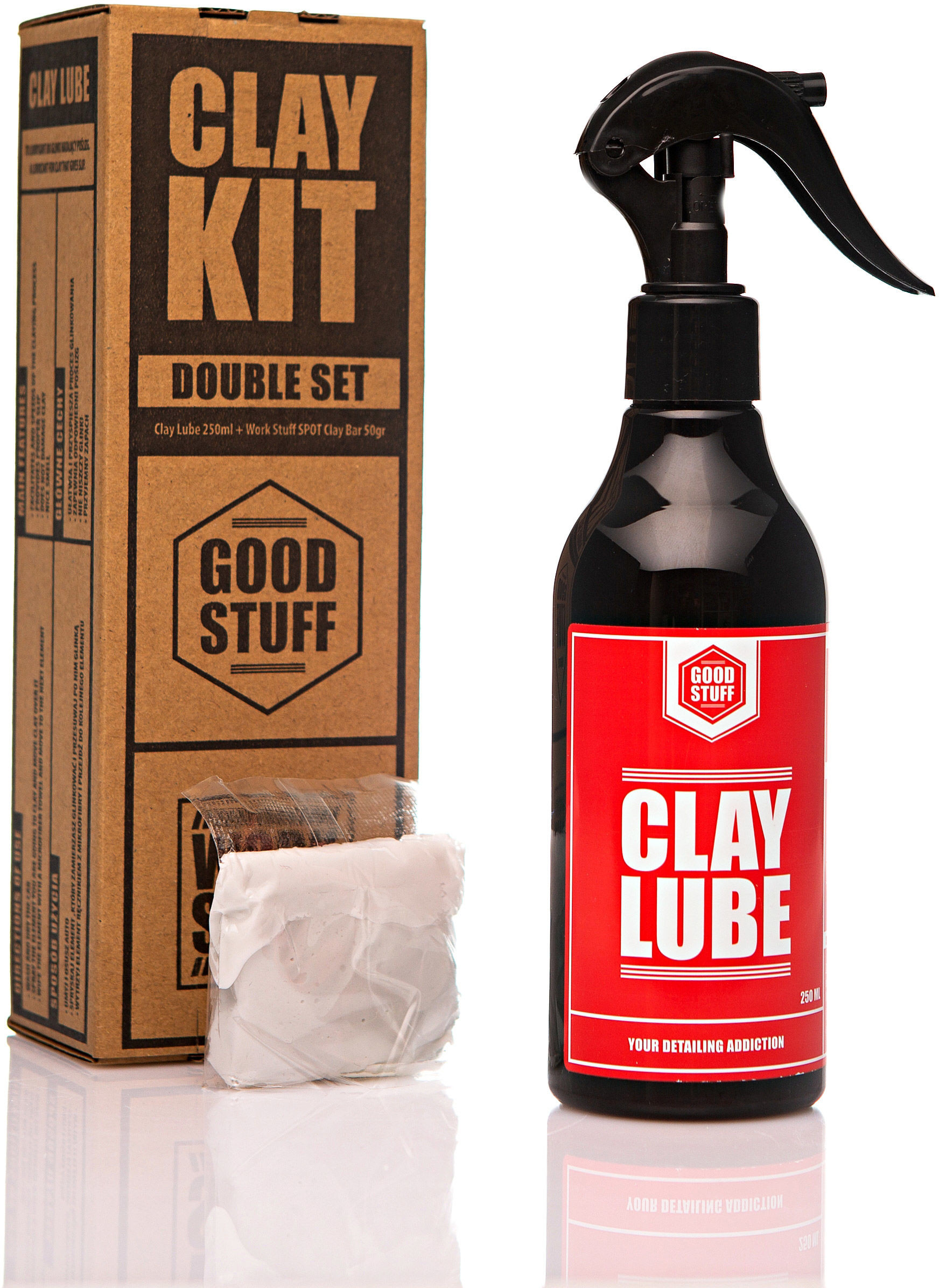 Good stuff Good Stuff Clay Kit  zestaw do glinkowania lakieru GSN000082