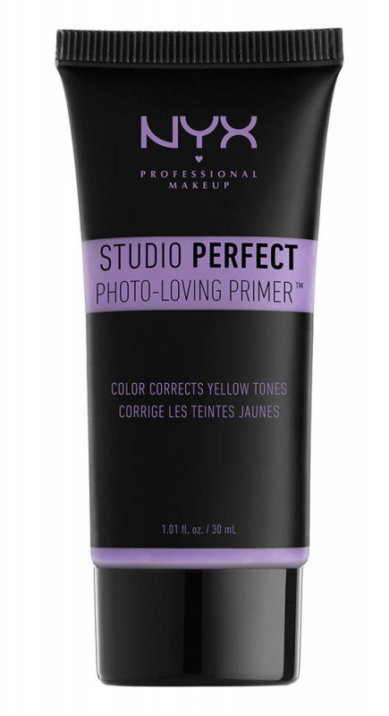 NYX Professional Makeup Professional Makeup - STUDIO PERFECT PRIMER - PHOTO LOVING PRIMER - Korygująca baza pod makijaż - Lavender - Fioletowa NYXBMFI