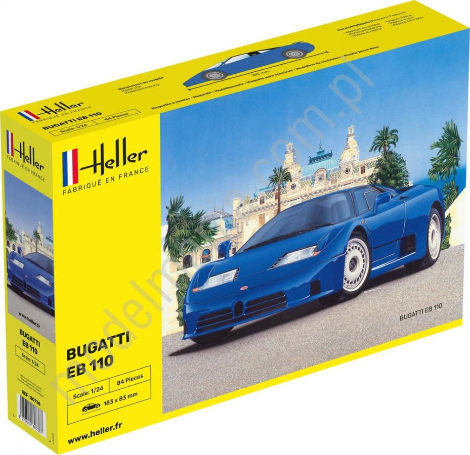 Heller Bugatti EB 110 80738