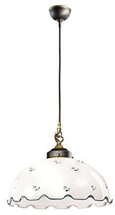 Austrolux amerykanie pochodzenia Lux 731.32.18 A + + to E, lampa wisząca, szkło, 75 Watts, E27, 42 x 42 x 32 cm 731.32.18