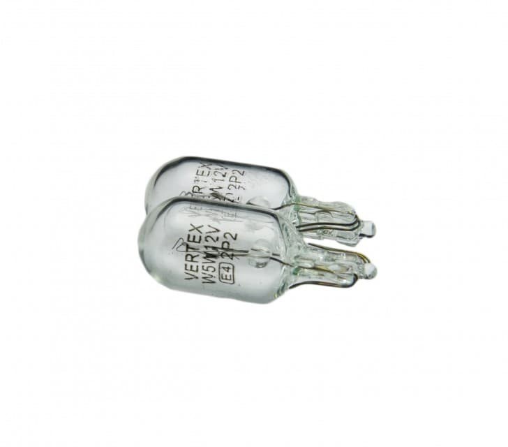 AMiO 01483 Żarówki halogenowe W5W T10 5W W2.1x9.5d 12V 10 sztuk