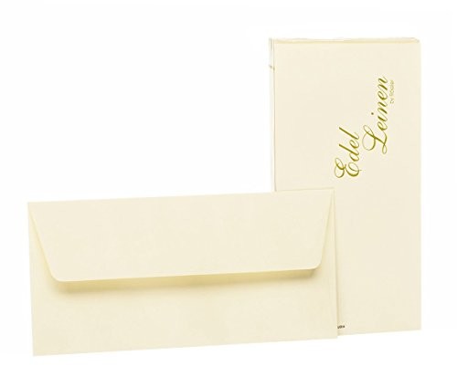 Rössler rössler 2032705802 Pack kopert DIN długie z jedwabną podszewką, Ivory 2032705802