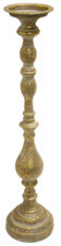 MAX-LAND ŚWIECZNIK METALOWY ZŁOTY DUŻY 60cm 108890