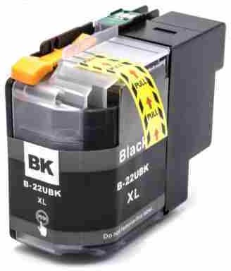 DrTusz Tusz Zamiennik LC-22UBK do Brother Czarny)