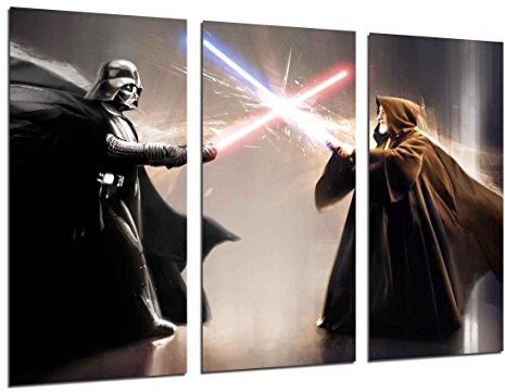 Cuadros Cámara Nowoczesny obraz fotografia Star Wars Darth Vader, 96,5 x 61 cm, Ref. 26292